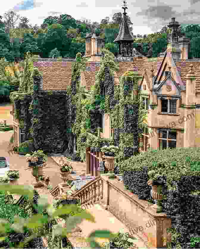 A Picturesque Village In Middle England, With Honey Colored Stone Cottages And A Quaint Church Steeple Back Roads Through Middle England: From Dorset To The Humber Along The Jurassic Stone Belt