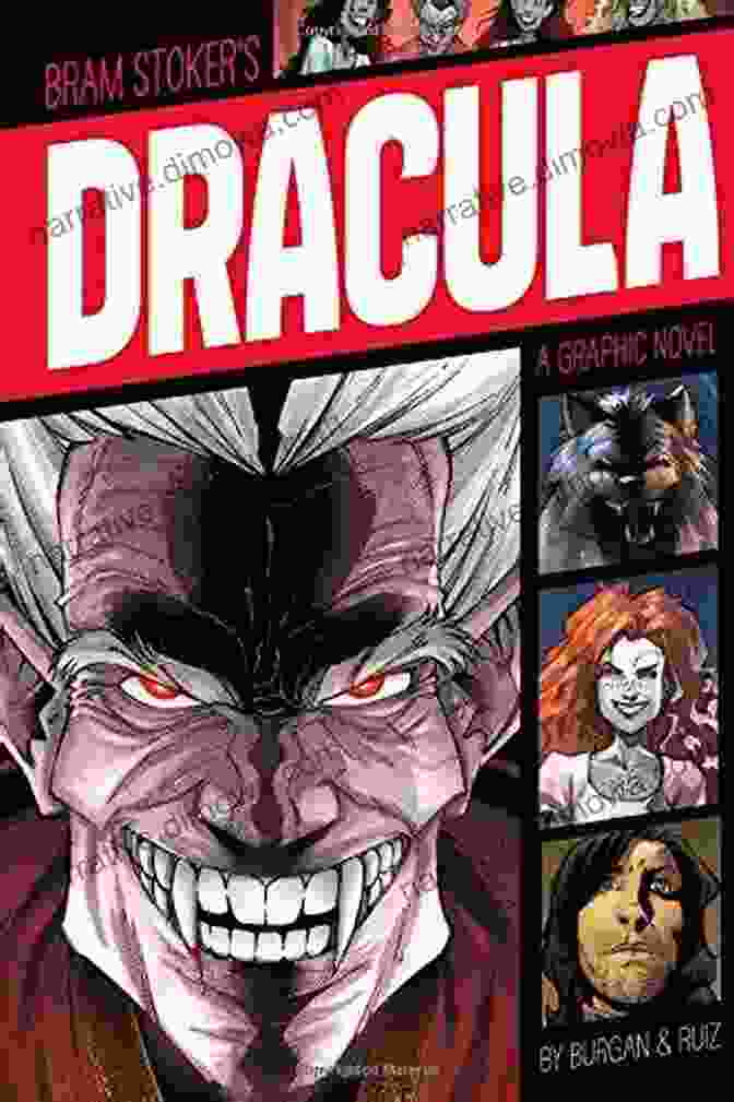 Dracula Graphic Revolve Common Core Editions Cover Featuring Dracula And Mina Harker Dracula (Graphic Revolve: Common Core Editions)