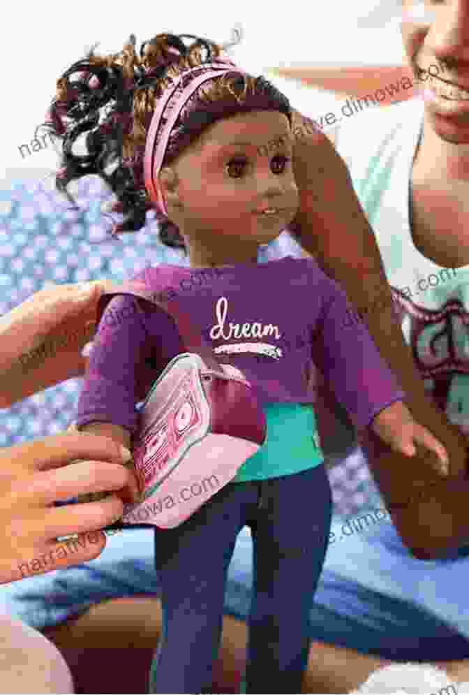 Gabriela American Girl Doll With A Determined Expression, Wearing A Blue Dress And Sneakers Gabriela (American Girl: Girl Of The Year 2024 1)