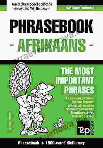 English Afrikaans Phrasebook 1500 Word Concise Dictionary (American English Collection 6)